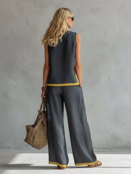Mae | Two-Piece Linen Set