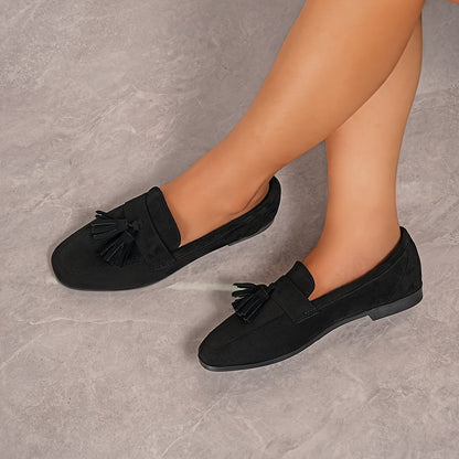 Soléna | Comfort Tassel Loafers