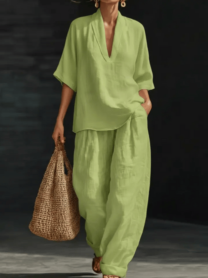 Lilly | Effortless Linen Two-Piece Set